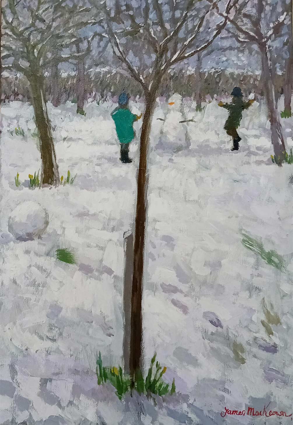 Le-bonhonmme-de-neige---55x38cm